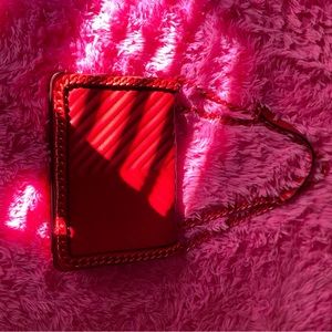 Red Aldo crossbody purse ( worn twice )